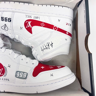 Jordan 1 " JUICE WRLD " - Custom Copenhagen