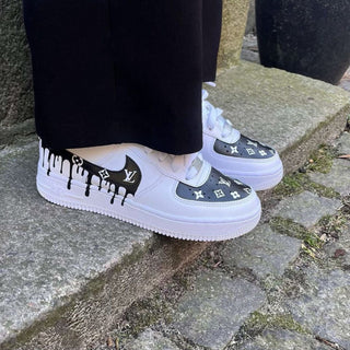 Håndmalet Monogram - Nike Air Force 1 - Custom Copenhagen
