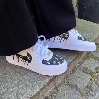 Håndmalet Monogram - Nike Air Force 1 - Custom Copenhagen